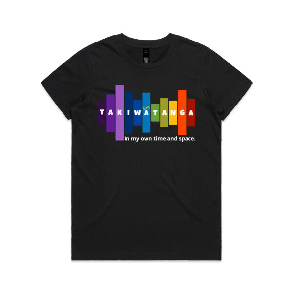 Takiwātanga Multi-Spectrum Shirt for Women - YELLOW Macron Thumbnail